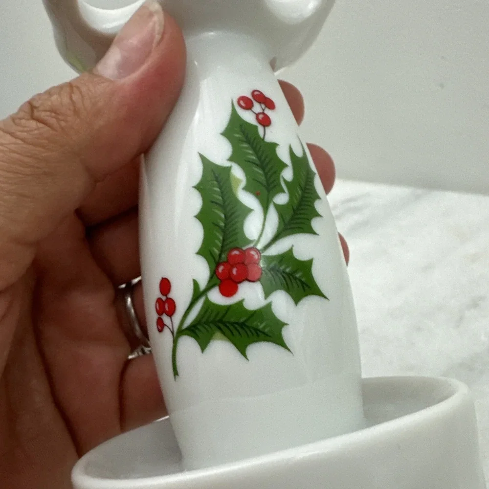 Vintage Porcelain Toothbrush Holder Japan